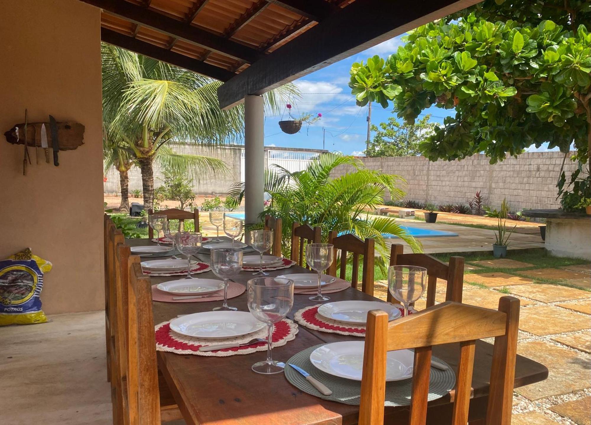 ז'יז'וקה דה ז'ריקואקוארה Casa Com Piscina Privativa Na Lagoa Do Paraiso - John House Paradise מראה חיצוני תמונה