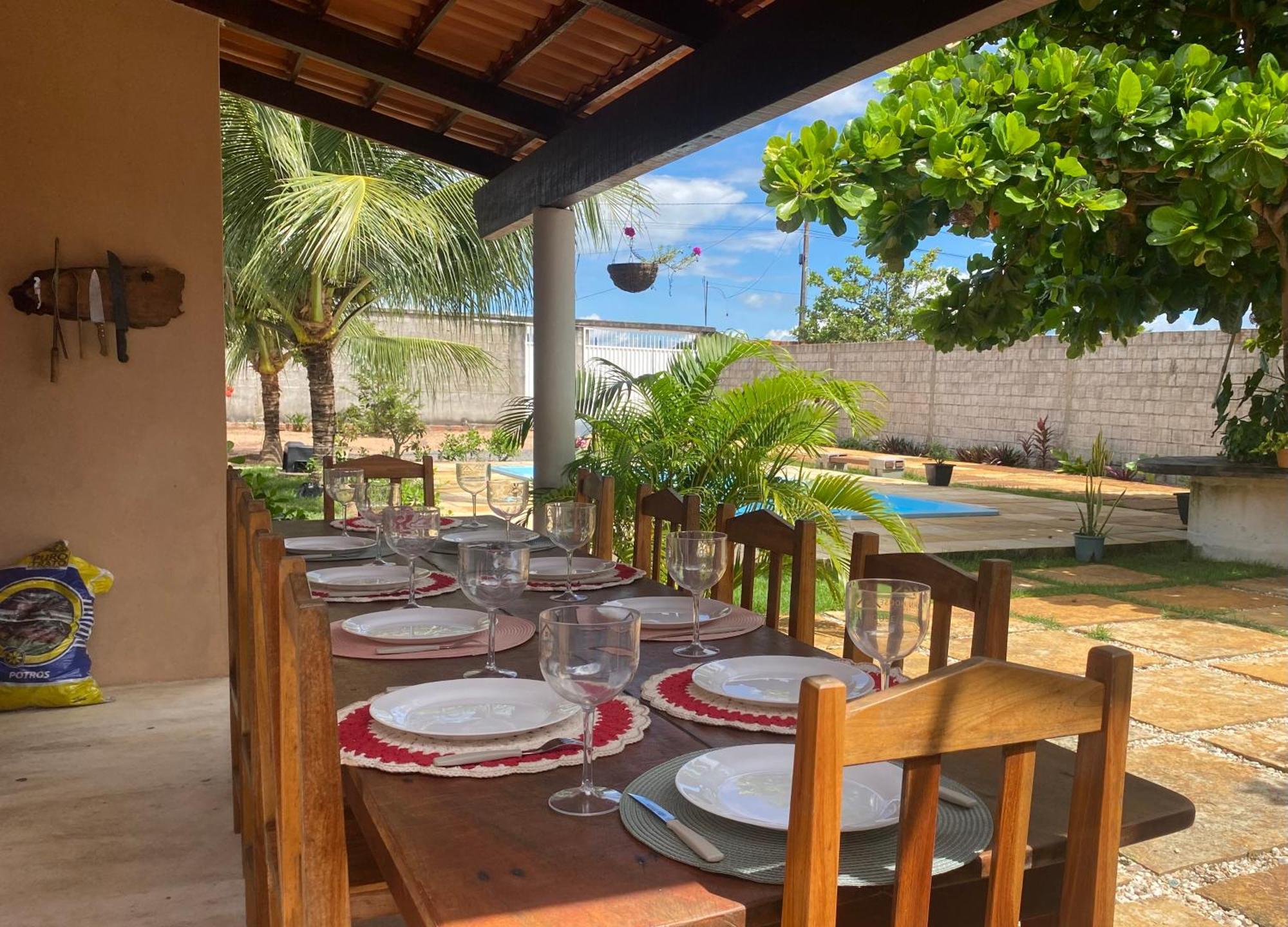 ז'יז'וקה דה ז'ריקואקוארה Casa Com Piscina Privativa Na Lagoa Do Paraiso - John House Paradise מראה חיצוני תמונה